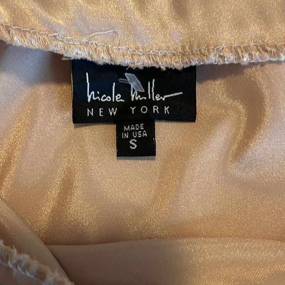 Nicole Miller Satin Skirt Size S - Picture 6 of 10